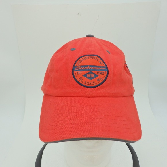 Budweiser Other - Budweiser Dale Earnhardt Jr 8 NASCAR Racing Red Baseball Cap Hat Men